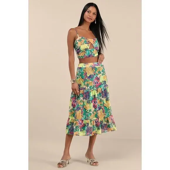 lulus green floral dress Sage Green Floral Jacquard One-Shoulder Maxi Dress | Womens | X-Small (Available in S, M, L, XL) | 100% Polyester